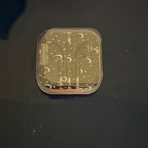 Ardene Black Star and Moon Earbud Case